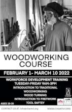 Woodworking Course Flyer