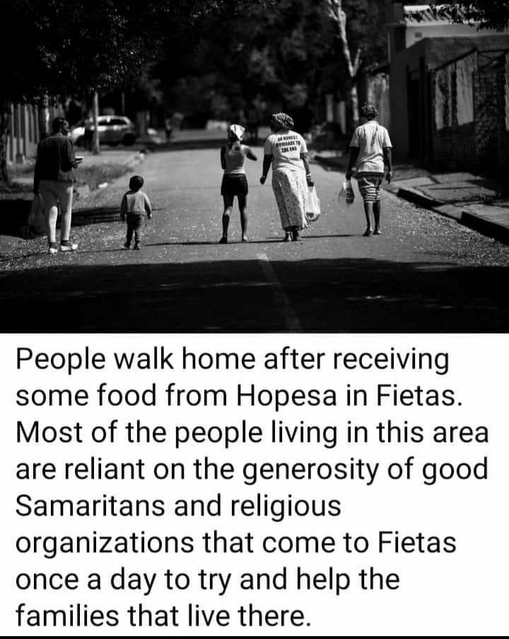 Food aid for Women & Children In South Africa