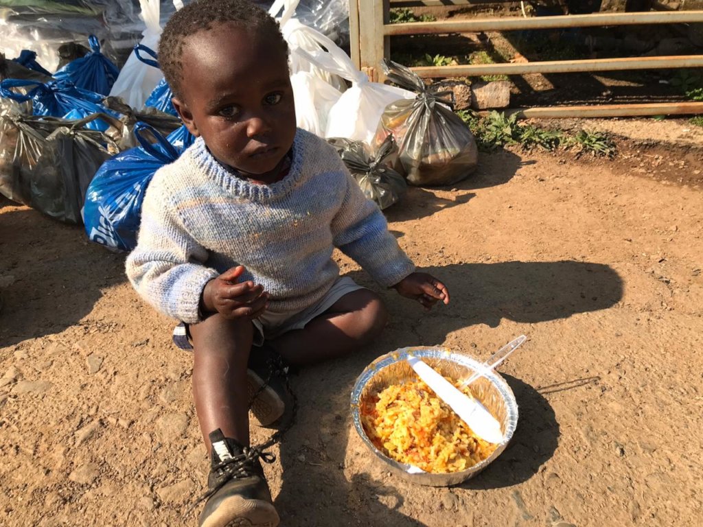 Food aid for Women & Children In South Africa