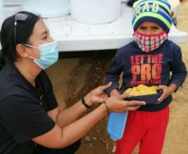 Food aid for Women & Children In South Africa