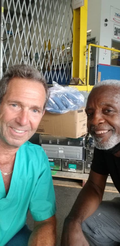Trauma Equipment for Earthquake Relief in Haiti