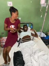 Patient at HUEH