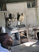 Broken down machinery at HUEH