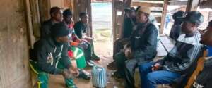 Our volunteer meets with stakeholders