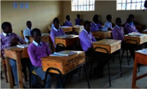 Classroom at Morop Secondary