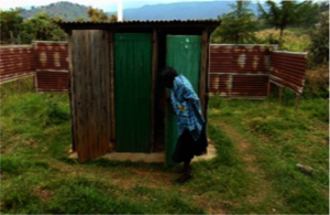 Girl's Latrine at Morop Secondary Day School