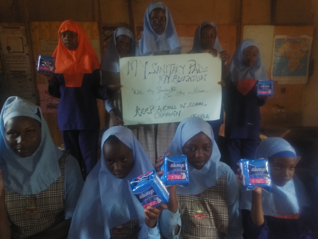 My sanitary Pads My Education {Pads 4 school girl}