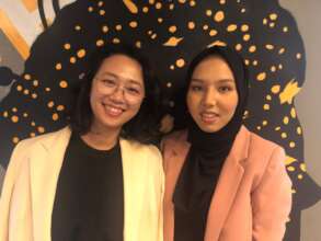 Mentor Yin & Year 1 Scholar Farzana in NSW