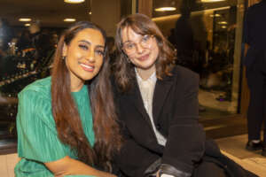 Yr 3 Scholar Haileigh (right) with Mentor Swetha