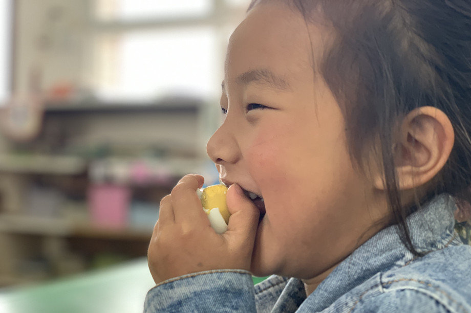 An egg a day for kids in rural China