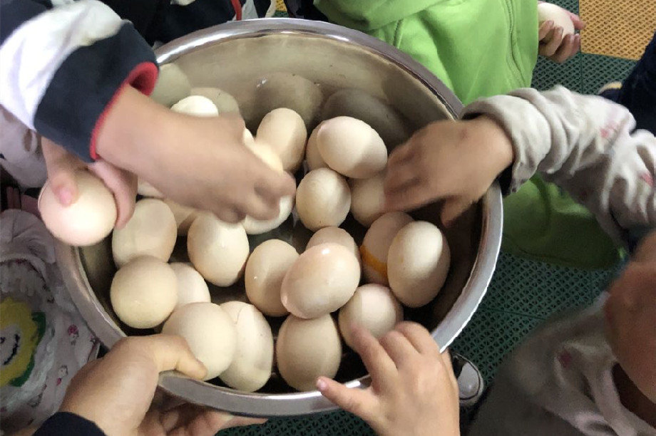 An egg a day for kids in rural China