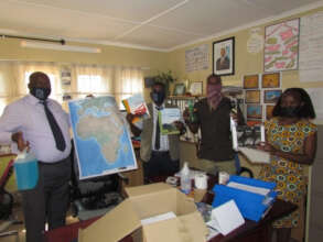 Delivery to Moreomaoto Primary School