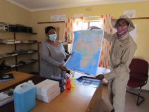 Delivery to Motopi Primary School