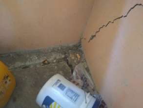 Cracked foundation