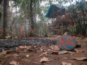 Oct 9 fire came within meters of Rala's enclosure.