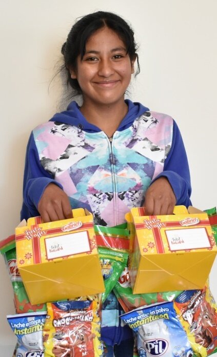 Christmas Baskets for the Students
