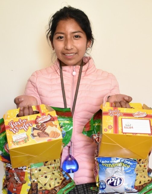Christmas Baskets for the Students