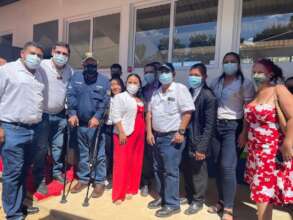 Our Director with Local and National Leaders