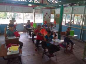 third grade with school books
