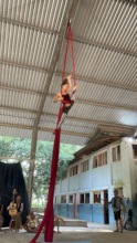 Tinka in the Silks