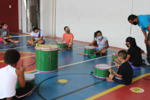 Percussion class