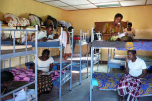 Female dorm room - picture before COVID-19