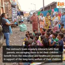 Outreach Team Educating Children & Parents