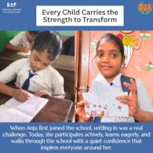 Every Child Carries the Strength to Transform