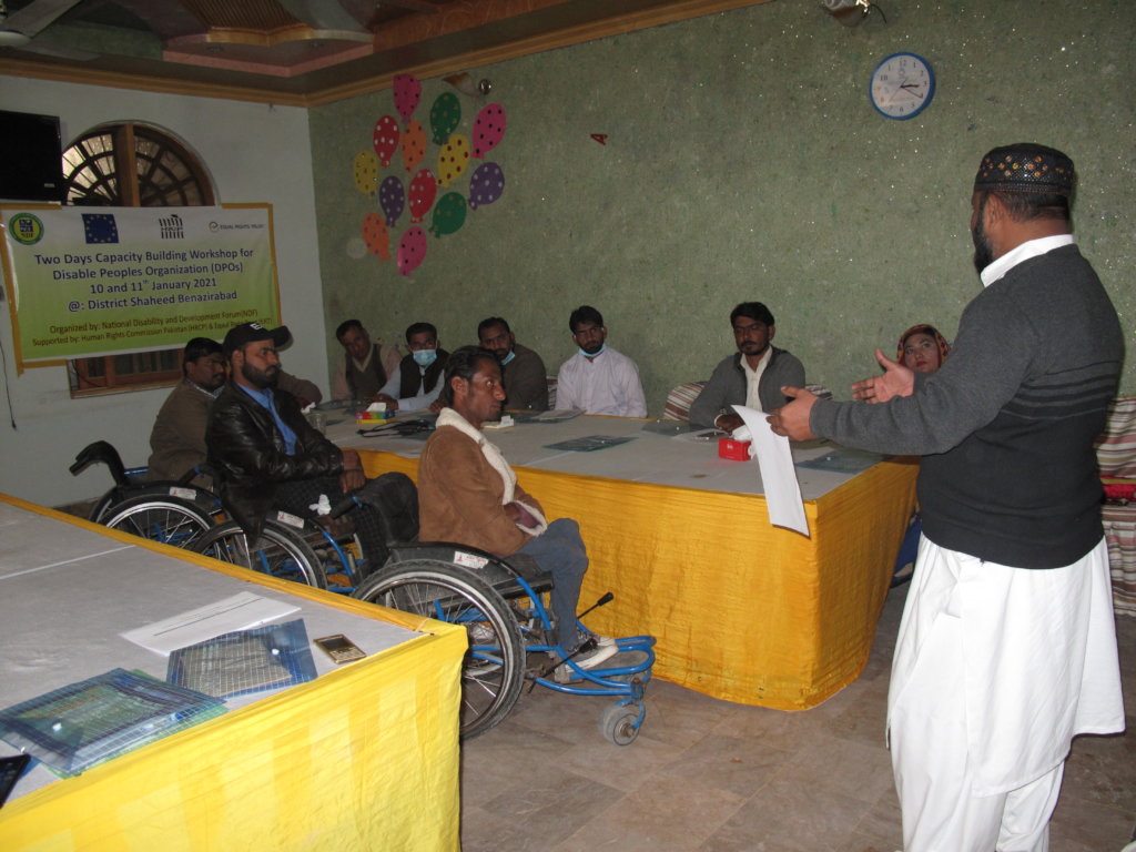 Donate for Disabled People Organizations Training