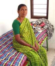 Support Cots and Beds for Oldage poor Woman