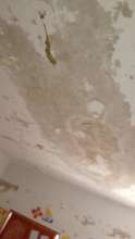 Weakened roof of the school.