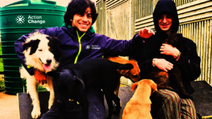 Spanish Volunteers Help Us At Doggy Haven