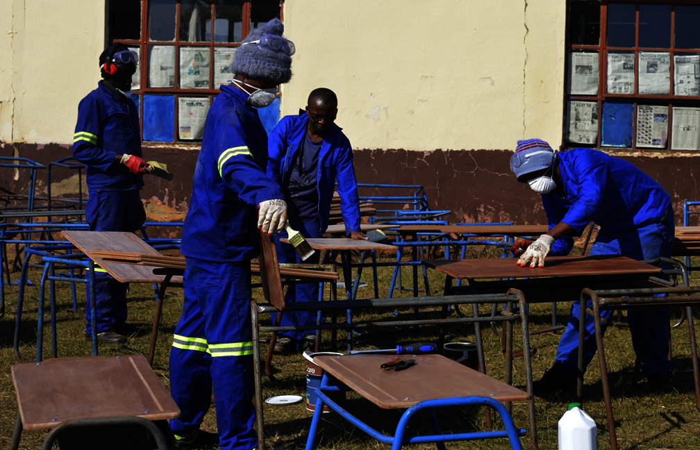 Tackling GBV through skills training