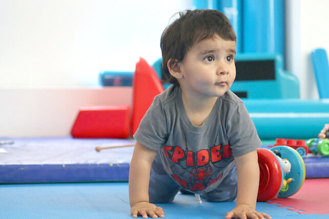 Physical and Play Therapy Session