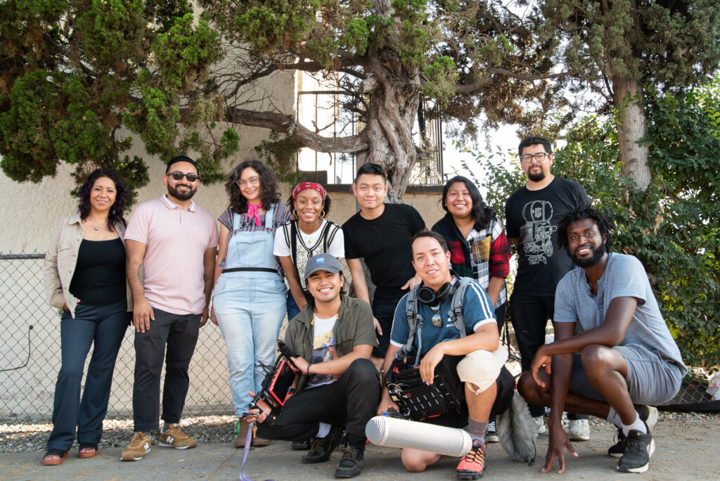 Crew for documentary shoot