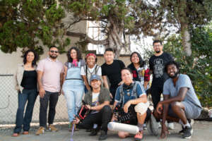 Crew for documentary shoot