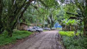 The community center in Guapiruvu, Sao Paulo state