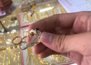 Ivory ring sold at shop, September 2022