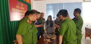 Dak Lak ivory identification training