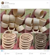 Ivory products advertised in a Facebook group