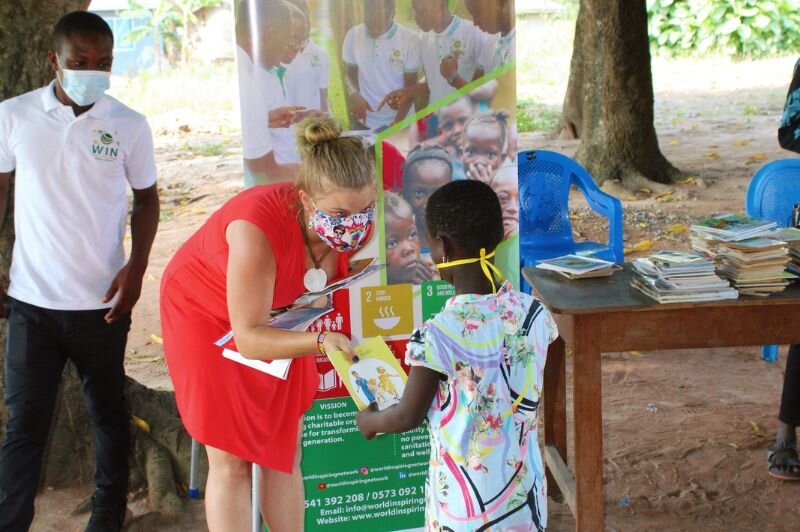 Send A Child To School In Ghana