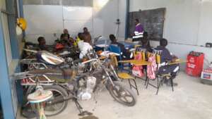 Boda-Boda Riders training session