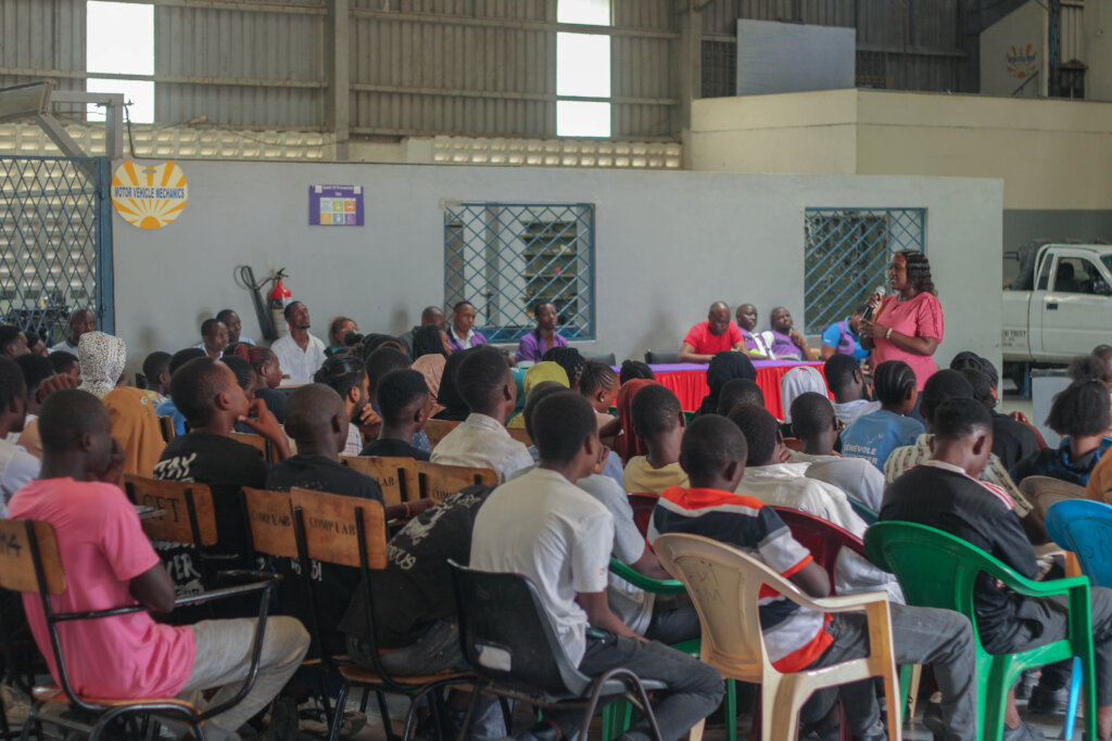 Orientation session in progress.