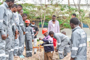 Plumbing practical lesson at MTTI