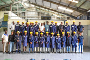 MTTI graduates at a toolkit handover ceremony