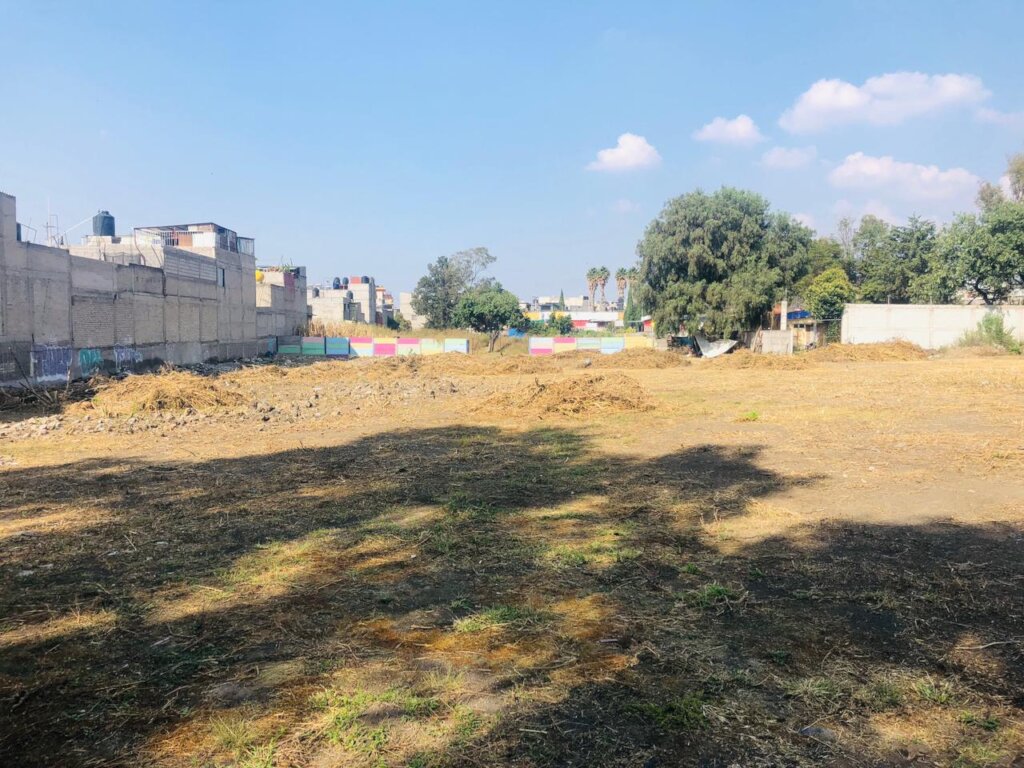A Classroom and a Soccer Field in Iztapalapa, Mx.