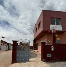 Front of study centre building in Asni