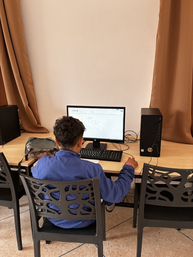 Keep pupils studying in the High Atlas Mountains