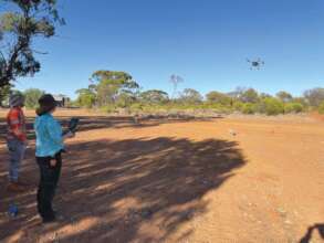 Mt Gibson Drone Training