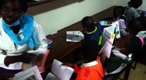 Parents excited to volunteer at the library